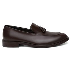 Mocassim Loafer Social Russia Bambolim Couro Cafe ... - Centuria Calçados