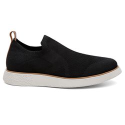 Sapato Masculino Flórida Casual Knit Preto - 5229... - Centuria Calçados