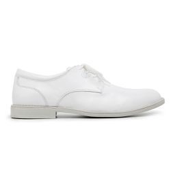 Sapato Social Santiago Bico Redondo - 3080 Branco - Centuria Calçados