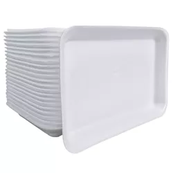 Bandeja de Isopor Branca R2 - 400 unidades - César Embalagens