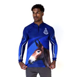 CAMISA MULADEIROS MASCULINA C.F BRASIL AZUL - M001... - CFBRASIL