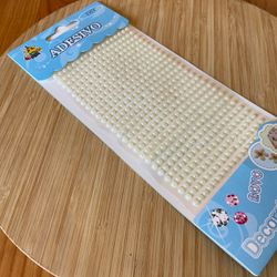 Cartela Adesiva Meia Pérola 4mm Pérola 396un - 500... - CHAMMA FESTA