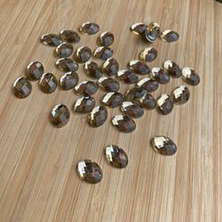 Chaton Oval 10x14 Castanho 10 unidades - 100425 - CHAMMA FESTA