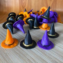 Chapeú Halloween 38x34mm 5 unidades sortido - 007... - CHAMMA FESTA