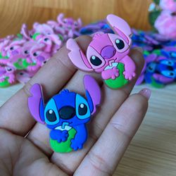 Kit Emborrachado Stitch e Angel Com Coco - 10un -... - CHAMMA FESTA