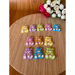 Kit emborrachado Ursinhos Carinhosos 4cm -10 unida... - CHAMMA FESTA