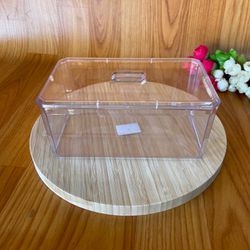 Caixa Acrilica Retangular 20x12cm Transparente - 0... - CHAMMA FESTA
