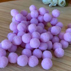 Pompom 1CM Lilás - Cores Aproximadamente 100un - 5... - CHAMMA FESTA