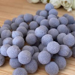 Pompom 1CM Cinza - Cores Aproximadamente 100un - 5... - CHAMMA FESTA