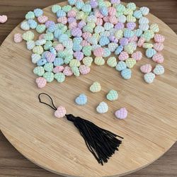 Entremeio Coração Amora 1,5cm – 10 unidades - 2097... - CHAMMA FESTA