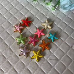 Aplique Estrela do Mar 2,5cm Color Sortido - pacot... - CHAMMA FESTA
