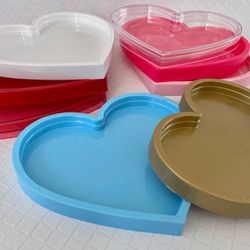 Bandeja decorativa Coração 20x22cm - Bandeja_coraç... - CHAMMA FESTA