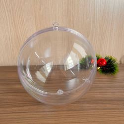 Bola Acrílica 20cm Transparente – Unidade - 16934... - CHAMMA FESTA