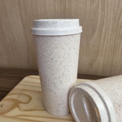 Copo Ecologic Marmorizado Bucks com Tampa - 450ML ... - CHAMMA FESTA