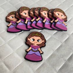 Aplique Emborrachado Princesa Sofia 4x2,7cm - 10 u... - CHAMMA FESTA