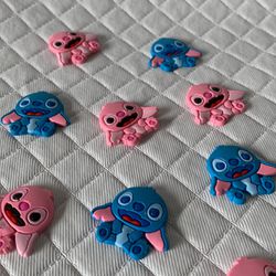Aplique Emb. Baby Stitch e Angel 3cm 10un sortido.... - CHAMMA FESTA