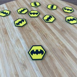 Aplique Emborrachado Símbolo Batman 2cm - 10 Unida... - CHAMMA FESTA