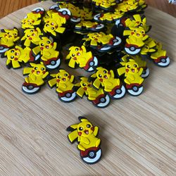 Aplique Emborrachado Pikachu pokebola pokemon 2,5X... - CHAMMA FESTA