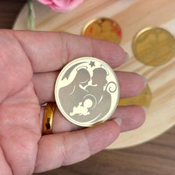 Acrílico Espelhado Red. Sagrada Família – 4cm, 10 ... - CHAMMA FESTA