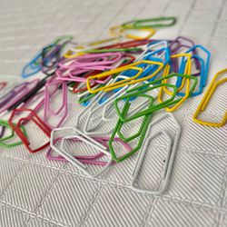 Clips para papel colorido Tam:anho 2/0 linha soul ... - CHAMMA FESTA