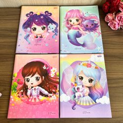 Caderno Brochura Nina Grande – 48 folhas - 22020 - CHAMMA FESTA
