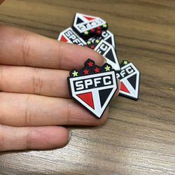 Aplique Emborrachado Símbolo São Paulo 3cm – 10 Un... - CHAMMA FESTA