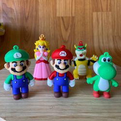 Pingente Hérois 6,5cm - 3D - mario - CHAMMA FESTA