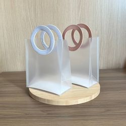 Sacola Fosca com Alça de Courino Redonda – 16x8x18... - CHAMMA FESTA
