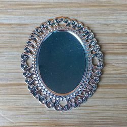 Tag Oval Prata 6.0x5.0cm - 10 Unidades - 100409 - CHAMMA FESTA