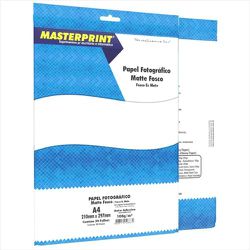 PAPEL FOTO ADESIVO A4 108G 20FLS MATTE MASTER - 30... - CHAMMA FESTA