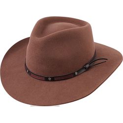 Chapéu Pralana Fedora Indy Lã Café - Ô Rei do Chapéu