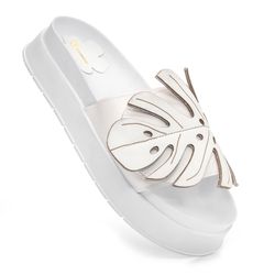 Sandálias Papete Femininas Folha - Conforto E Esti... - CHARELLI