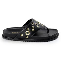 Sandália Papete Feminina de Dedo Marcela Sola Baix... - CHARELLI