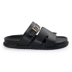 Papete Feminina Elisa Fivela Detalhe em H Sola Bai... - CHARELLI