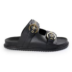 Sandália Papete Feminina Vitoria Duas Tiras Sola B... - CHARELLI