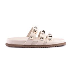 Sandália Sandalia Papete Cecilia Sola Baixa Tiras ... - CHARELLI