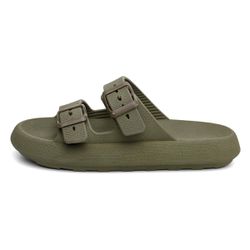 Chinelo Nuvem Birken Arietto Verde Militar - Ariet... - CHARELLI