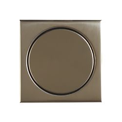 ralo elegance mozaik bronze 17,5x17,5cm - rl002 - Chiaretti & Sibila