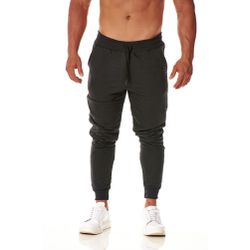 Calça Masculina Moletom Preto Básico - CALCA-MASC... - CHIELLA