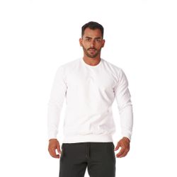 Moletom Masculino Gola Careca Branco - CARECA-BRAN... - CHIELLA