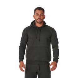 Moletom Masculino Canguru Preto com Capuz - CANGU... - CHIELLA