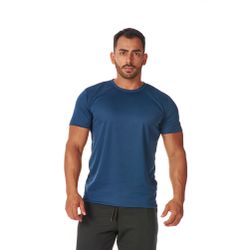Camiseta Dry Fit Masculina Azul Marinho - CAM-DRY... - CHIELLA