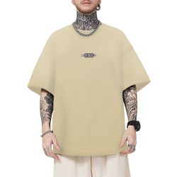 Camiseta Oversized Masculina Estatua Moon Nude - P... - CHIELLA
