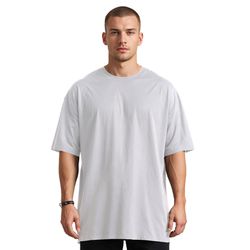 Camiseta Oversized Comum Lisa Elegante Branco - PL... - CHIELLA