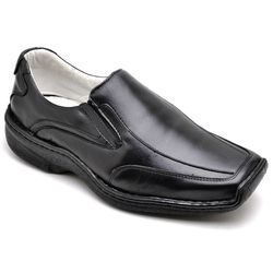 Sapato Comfort Masculino em Couro Preto - 2015 - Ranster Confort