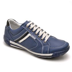 Sapatênis Masculino Azul Comfort - 3007 - Ranster Confort