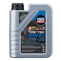 Liqui Moly Top Tec 6600 0W-20 - 1 Litro - Haustech Motorsports