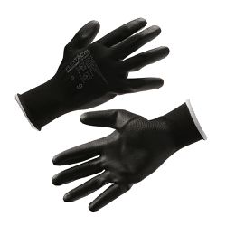 LUVA PU FLEXTÁCTIL PRETA DANNY - Click Souza Lima