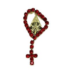 Aplique de Metal Broche para Chapéu Nossa Senhora ... - CLUB 21 COUNTRY