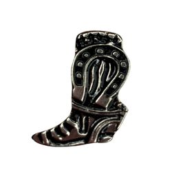 Aplique de Metal Broche para Chapéu Bota Niquelado... - CLUB 21 COUNTRY